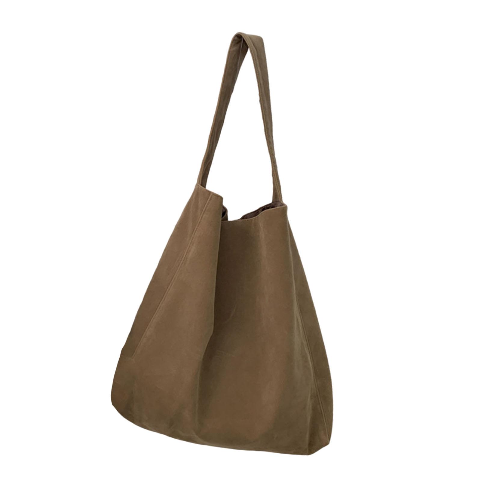 

Slouchy Suede Hobo Bag Women’s Large Shoulder Tote Purse Soft Handbag for Work Casual Outings верблюд