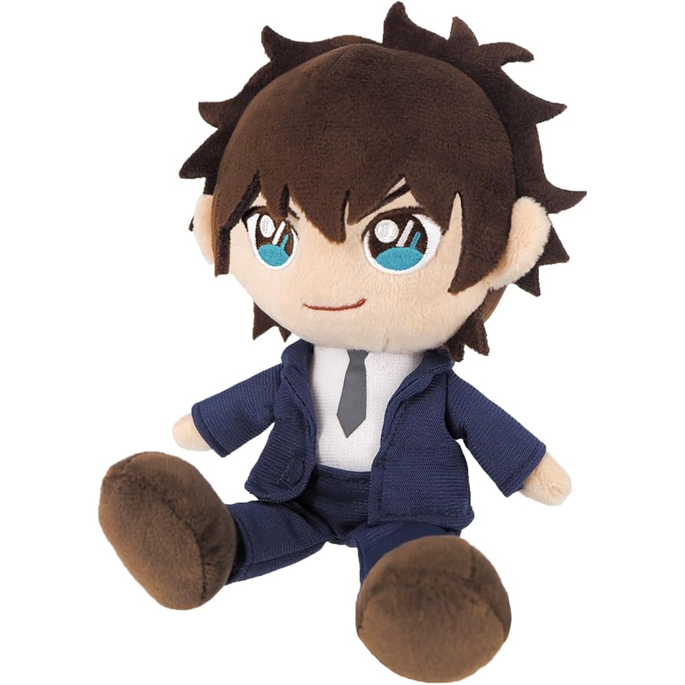 Sanei Boeki Detective Conan Fuwafuwa Friends Jinpei Matsuda Plush Toy 21cm