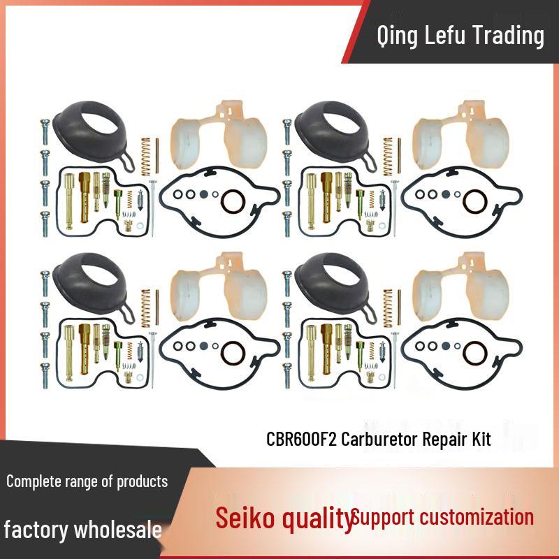4x Carburetor Repair Kit for 1991-1994 Honda CBR600F2