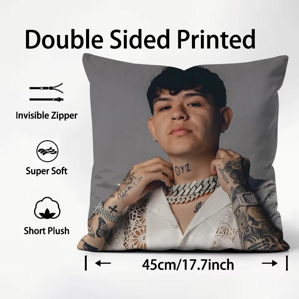 Singer J-Junior H Sad Boyz 4 Life II Cushion Cover Pattern Printed Pillowcase for Living Room Sofa Cushion Cover & Bedroom Decor