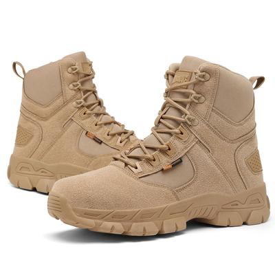 Men Boots Outdoor Desert Boots Hiking Boots Ankle Shoes For Men Work Safty Shoes