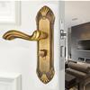 Hot Sale Zinc Alloy Door Handle Lock Home Security Lock with Keys Indoor Door Lever Latch Door Handle Lock Serrure De Port