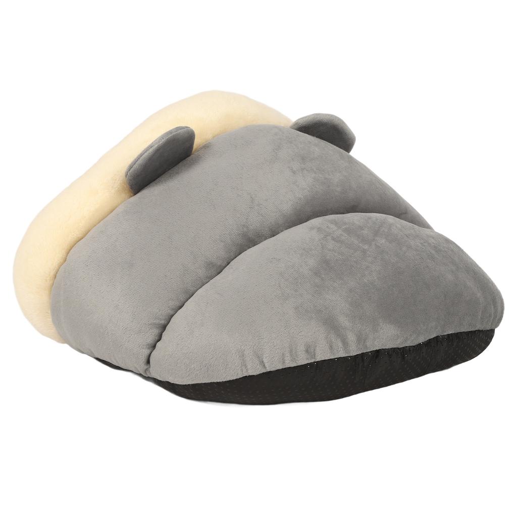 Katzenhöhlenbett Dreiecksbett Warm Weich Bequem Halbgeschlossen Katzenzeltbett Haustier Dreiecksnest für Winter Haustiere Welpe