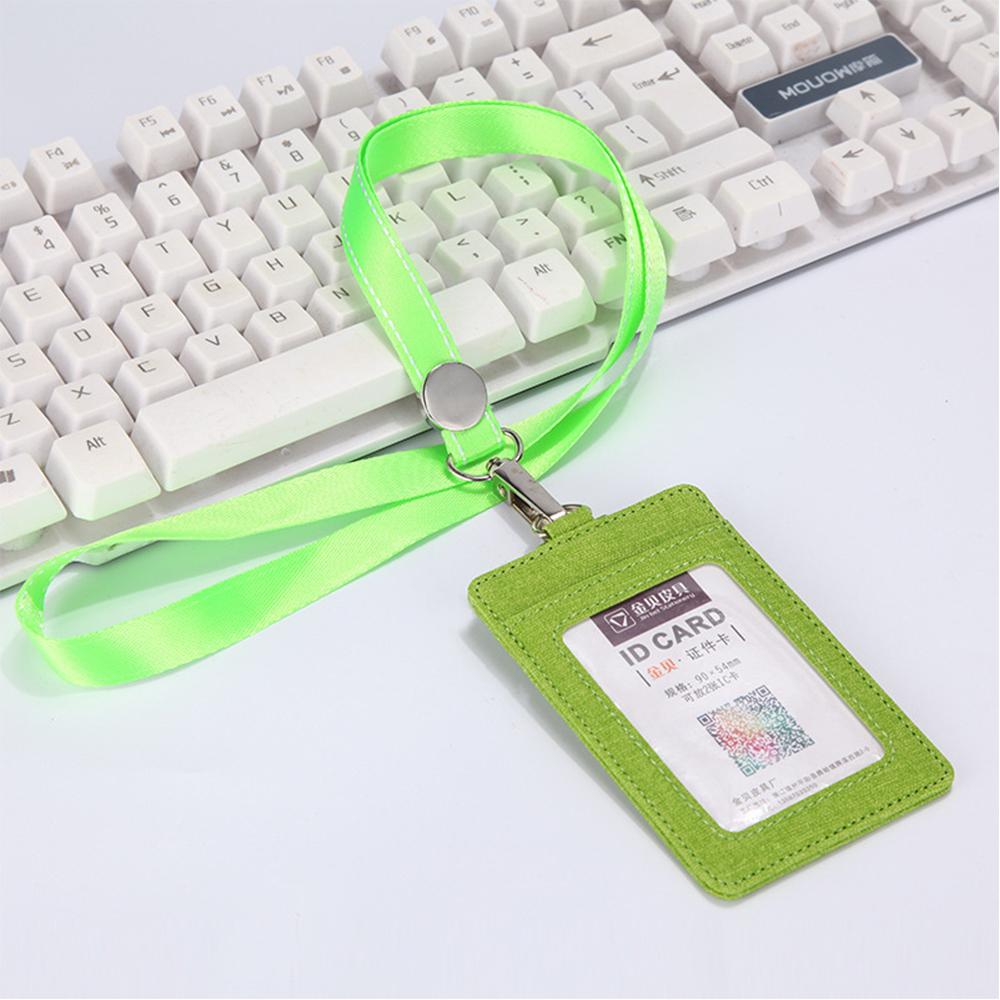 Wallet Coin Bag Lanyards ID Badge Holder Credit Card Holder Strap Card holder Protect Cover Bag