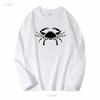 Mens Cancer Crab Star Sign Zodiac Symbol T Shirt Astrology long or short sleeves vintage Washed Slightly designer clothes Soft