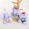 Vitality Baby Elephant Doll Pendant Plush Toy Elephant Doll Keychain Gift Girl Bag Pendant Rag Doll