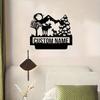 Unique Handcrafted Personalized Retro Metal Deer Family Sign Custom Nameplate AAA Grade Outdoor Decor