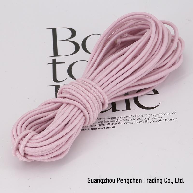2.5mm High Elasticity Colorful Elastic Rubber Cord