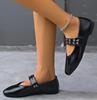 Fashion Luxury Retro Style Thick Heel Women Mary Jane Shoes Fashion Shallow Ladies Comfort Office Footwear Lolita Shoes Women Topsiders