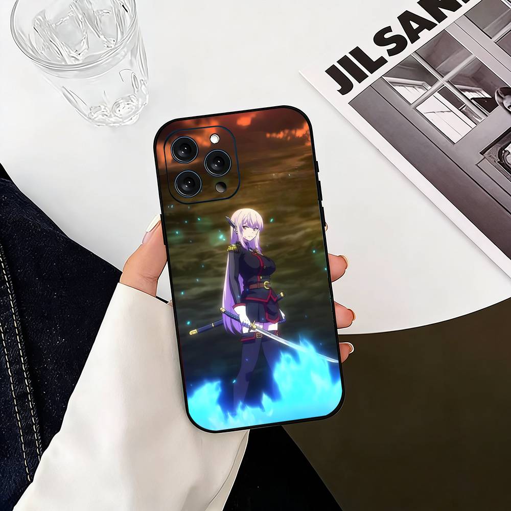 C-Chained S-Soldier  Phone Case For iPhone 17,16,15,14,13,12,11 Plus,Pro Max,XS,Soft Silicone Black Cover