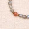 Koai Labradorite Sunstone Wish Fulfillment Good Luck Healing Power Stone Bracelet Prayer Bracelet for Women