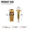 Short Self Tapping Screw 6×14mm Expansion Anchor New Expansion Screw  Wall Drilling