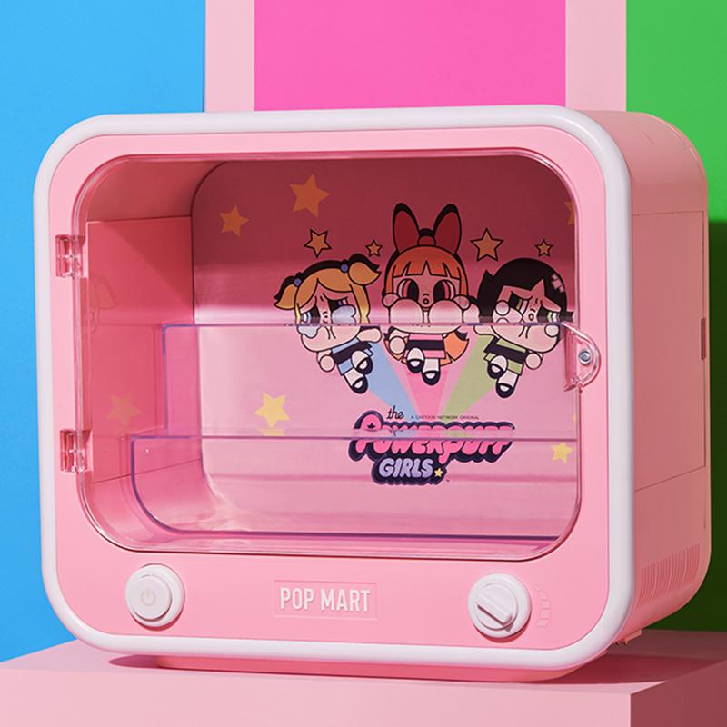 New POP MART Crybaby Television Display Case Model Accessories 32.5cm PPMT-2403-0013