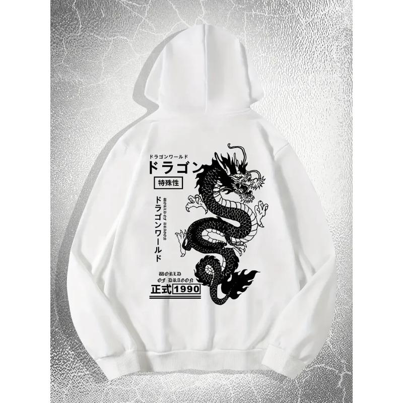 

Мужская толстовка 2025 Крутая 3D-толстовка с принтом Китайского Дракона Мужская Женская Повседневная Уличная одежда Харадзюку 3XL
