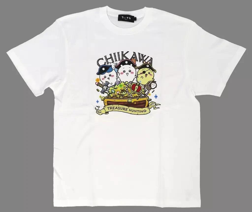 TREASURE HUNTING Chiikawa Adventure T-shirt White L Chiikawa 73x55x50cm (2024) L