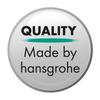 H.GROHE 96170000 hansgrohe Unica'E Shower Rail Slider Support for Unica''E, Chrome
