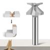 Efficient R10 Curved Cutting Router Bit Wear Resistant Chamfer Router Bit For Carpentry Cabinetmaking Projects