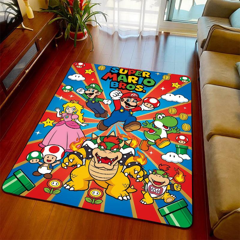 Super Mario Telpas Paklājs Spēļu Grīdas