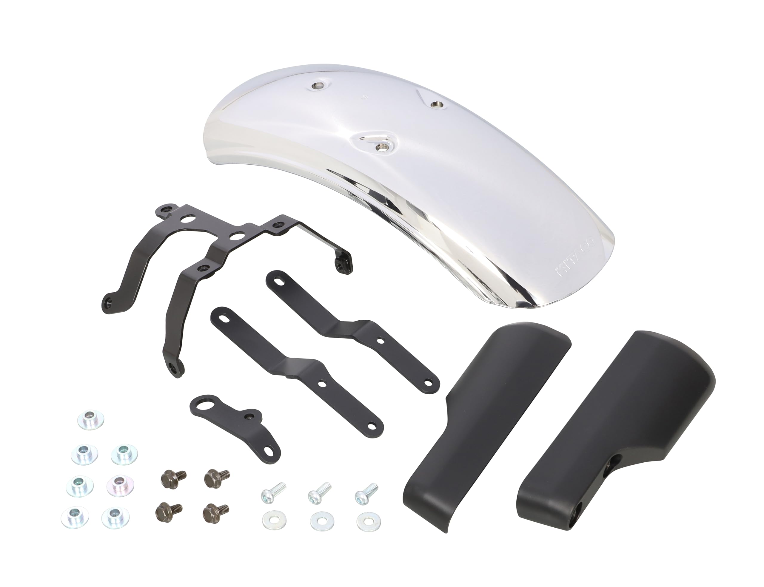 

Хромированный комплект переднего крыла KITACO с накладками на вилку для Dax 125 (JB04/JB06) 680-1320090