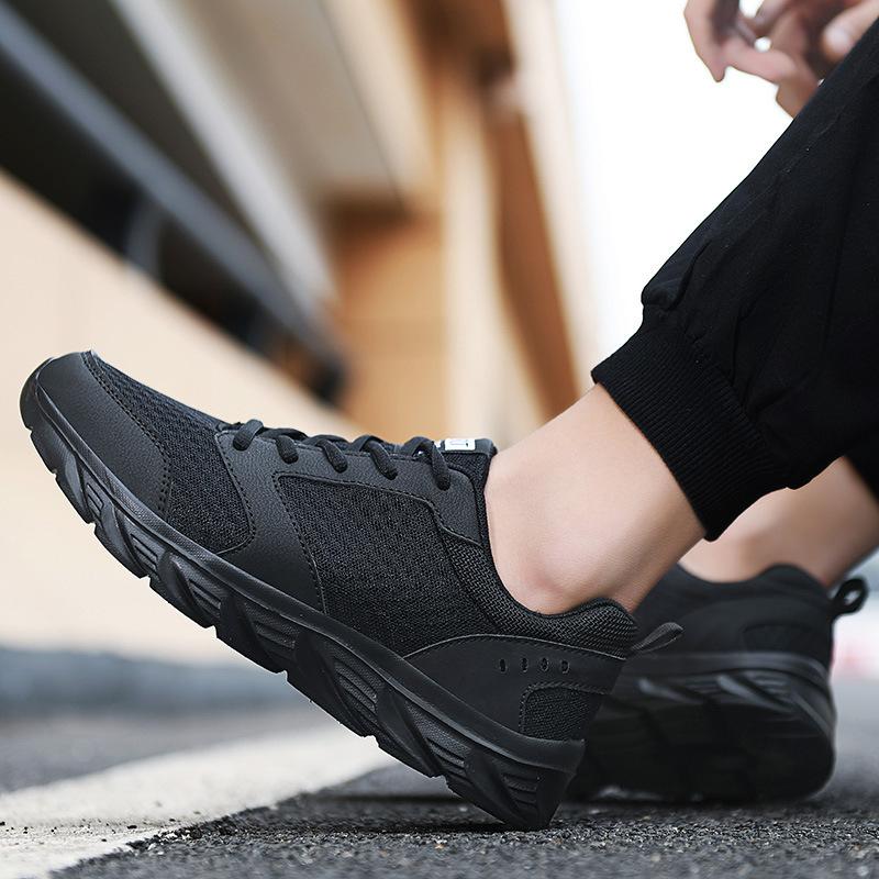 Boty Pánské nadměrné velikosti Léto Lehký Síťovaný povrch Pánské Prodyšné boty Móda Pánské Ležérní Tenisky Běžecké boty Tide