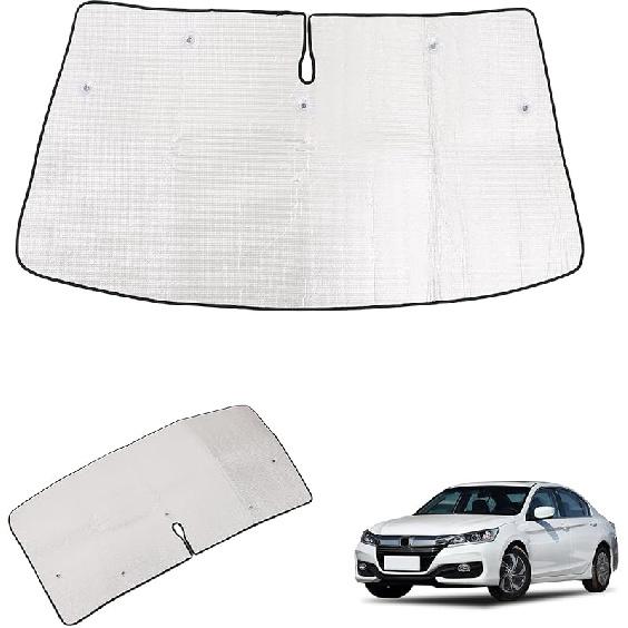 Windshield Sun Shade Compatible with Honda Odyssey 2018-2025 Foldable Front Windshield Sunshade Protector, Block UV Rays Keep Your Car Cooler