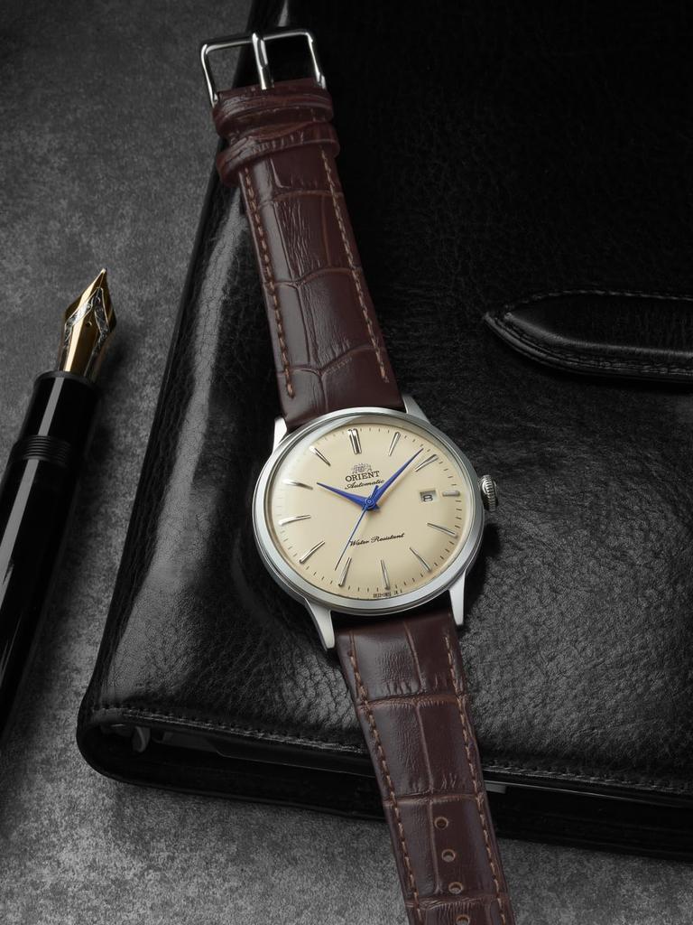 ORIENT Automatic Orient Bambino Mechanical with Domestic Ivory [ORIENT] Watch, Automatic, Manufacturer's Warranty, RN-AC0033Y, Men's,