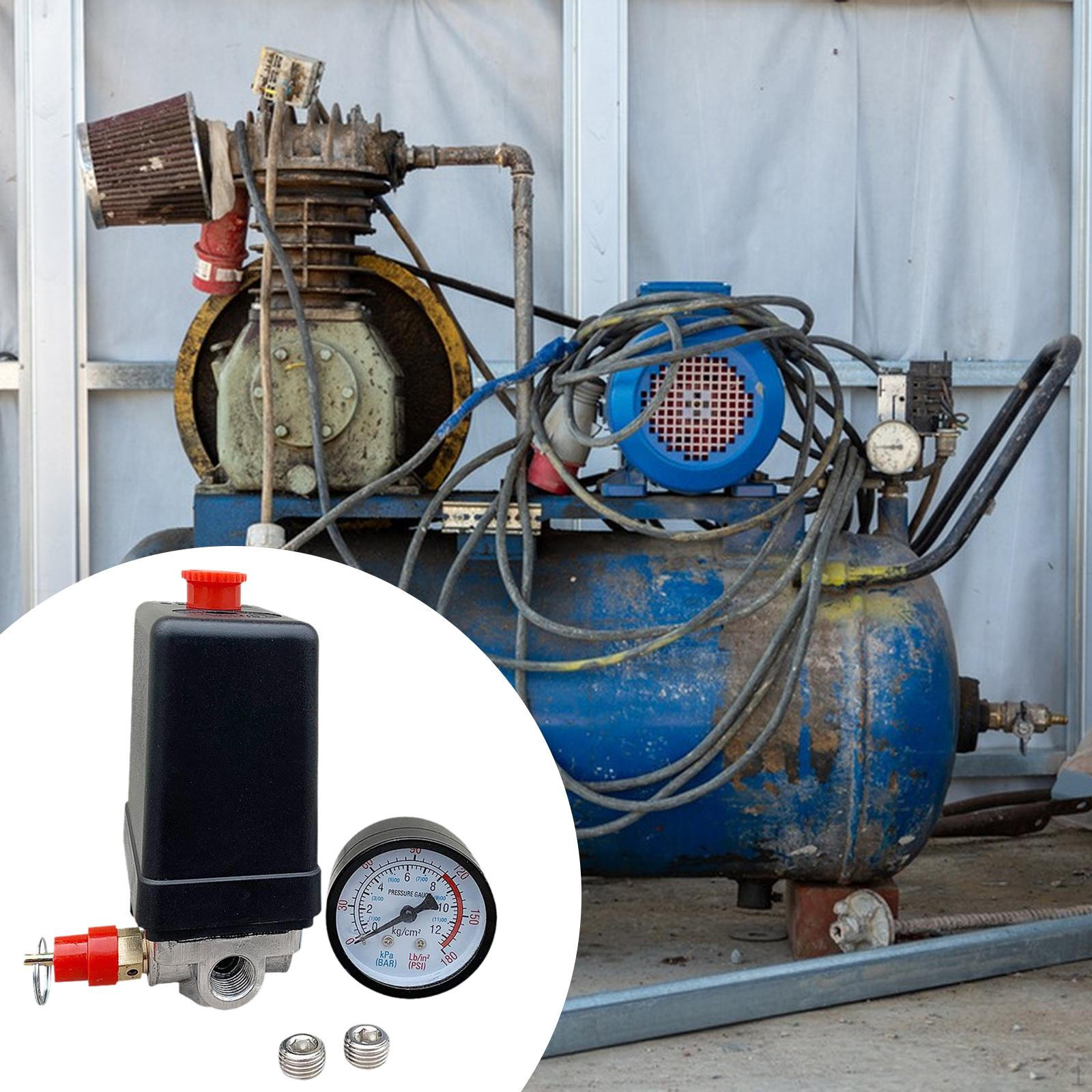 

Air Pressure Regulator with Gauge Accurate Control Practical Sturdy Compressor Switch