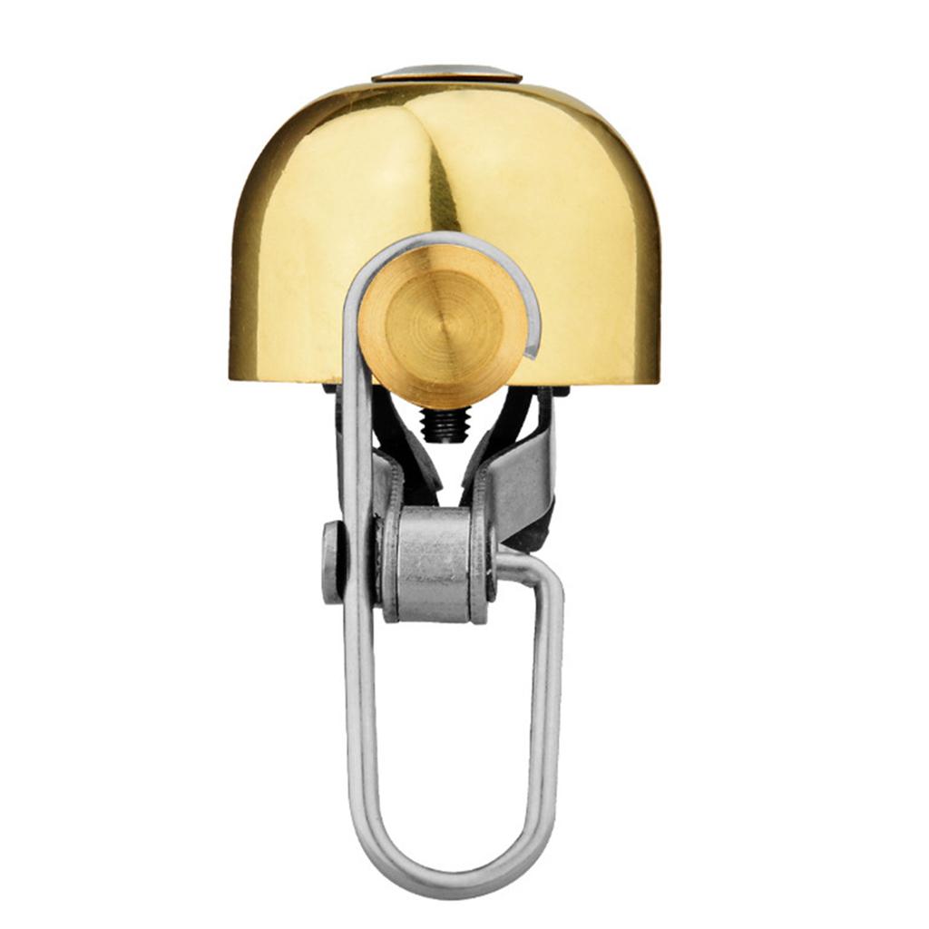 Bicycle Bell,Stainless Steel Loud-Handlebar Alarm Bike Rings Bell,Universal Fit Bike Sport Alarm Bell,For Road MTBs Fixed Geared