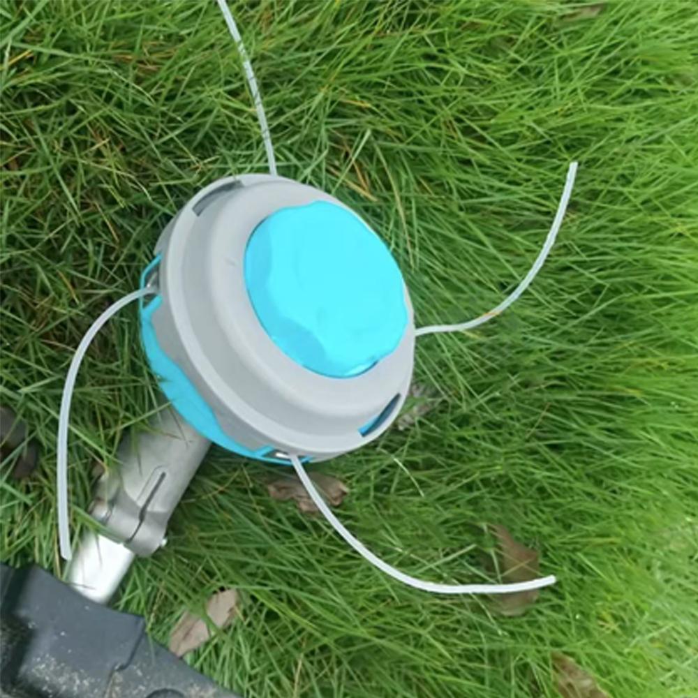 NEW 4 Lines Grass Trimmer Head, M10*1.25 Threaded, Automatic Outline Brush Cutter Parts, Garden Accessories