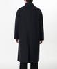 Musinsa Standard Fortex Felt Oversized Balmacaan Coat [Navy]