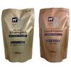 Kumano Yushi Horse Oil Shampoo & Conditioner Refill Set 500ml Each