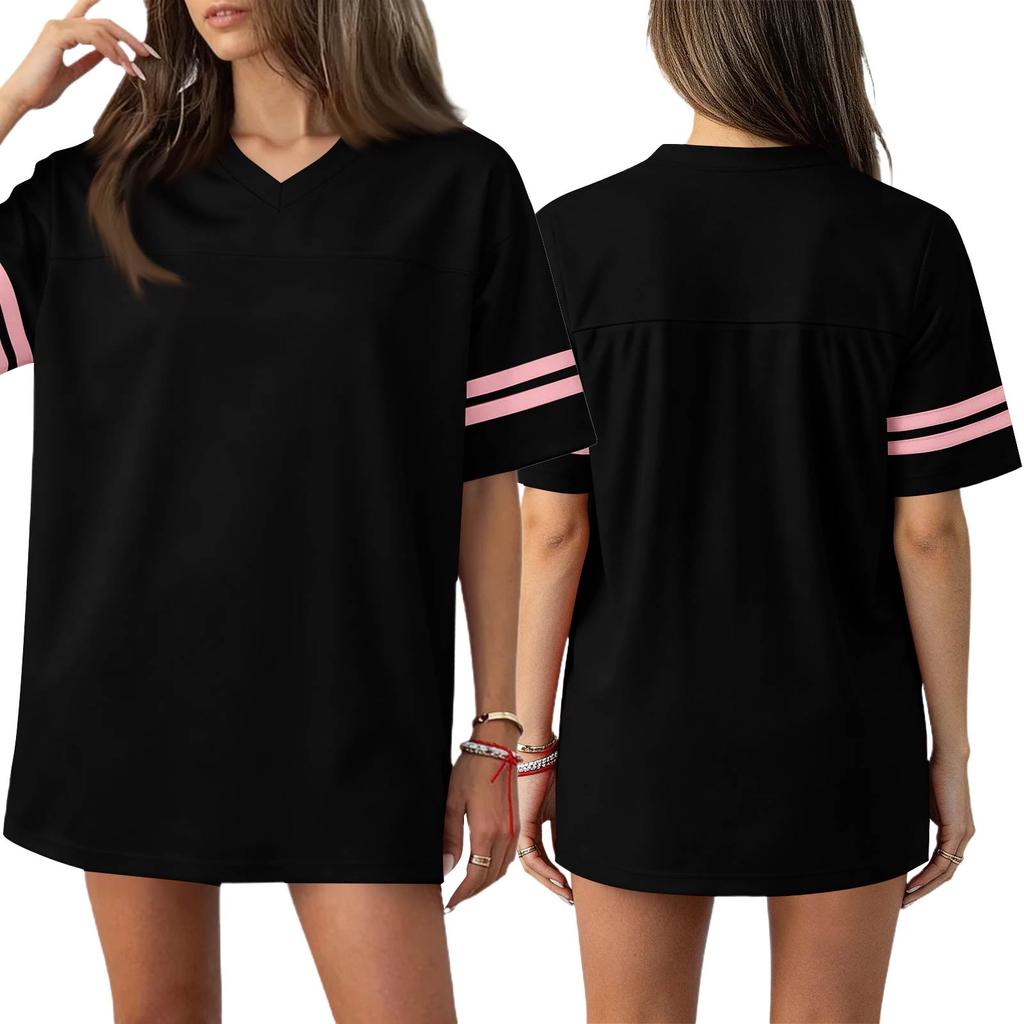 Plain Blank Football Jerseys For Women Unisex Athletic T-Shirts Practice Sports Uniforms Outfits