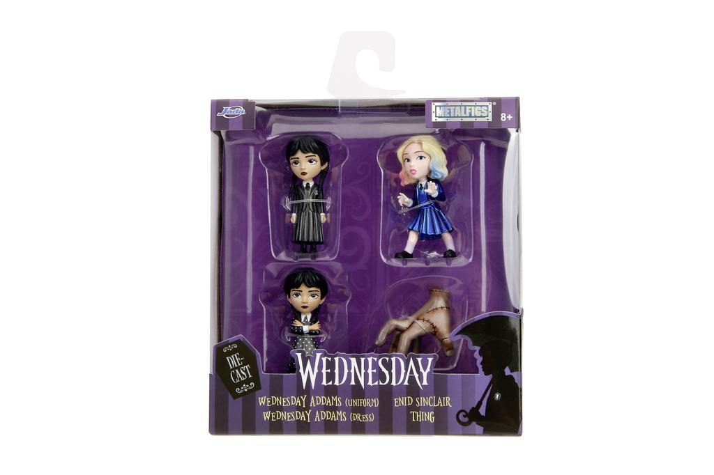 JADA WEDNESDAY FIGURES 6cm SET OF 4 pcs 253252040