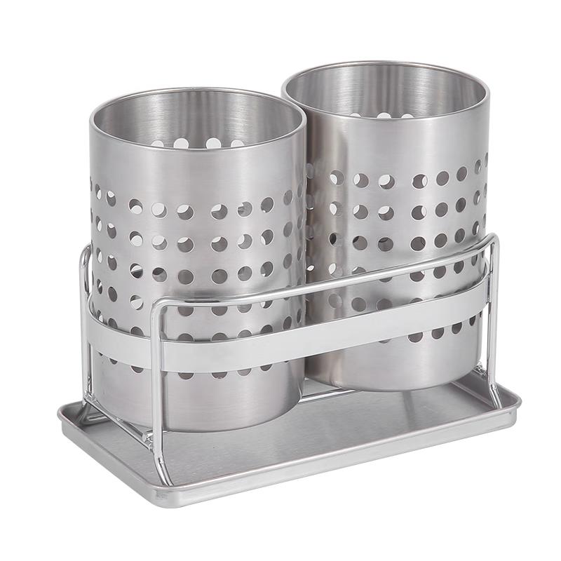 

O Ryan Stainless Steel Kitchen Utensil Drainer & Holder
