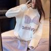 Autumn and winter new women's loungewear casual and comfortable soft pajamas thickened warm striped pajamas set