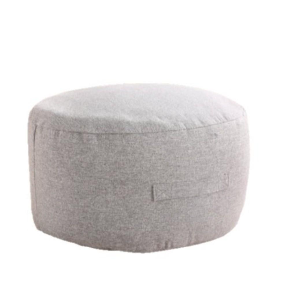 Large Capacity Round Seat Cushion Cover Large Opening Multi Color Unstuffed Cushion Cover Polyester Fiber Sofa Stool Cover