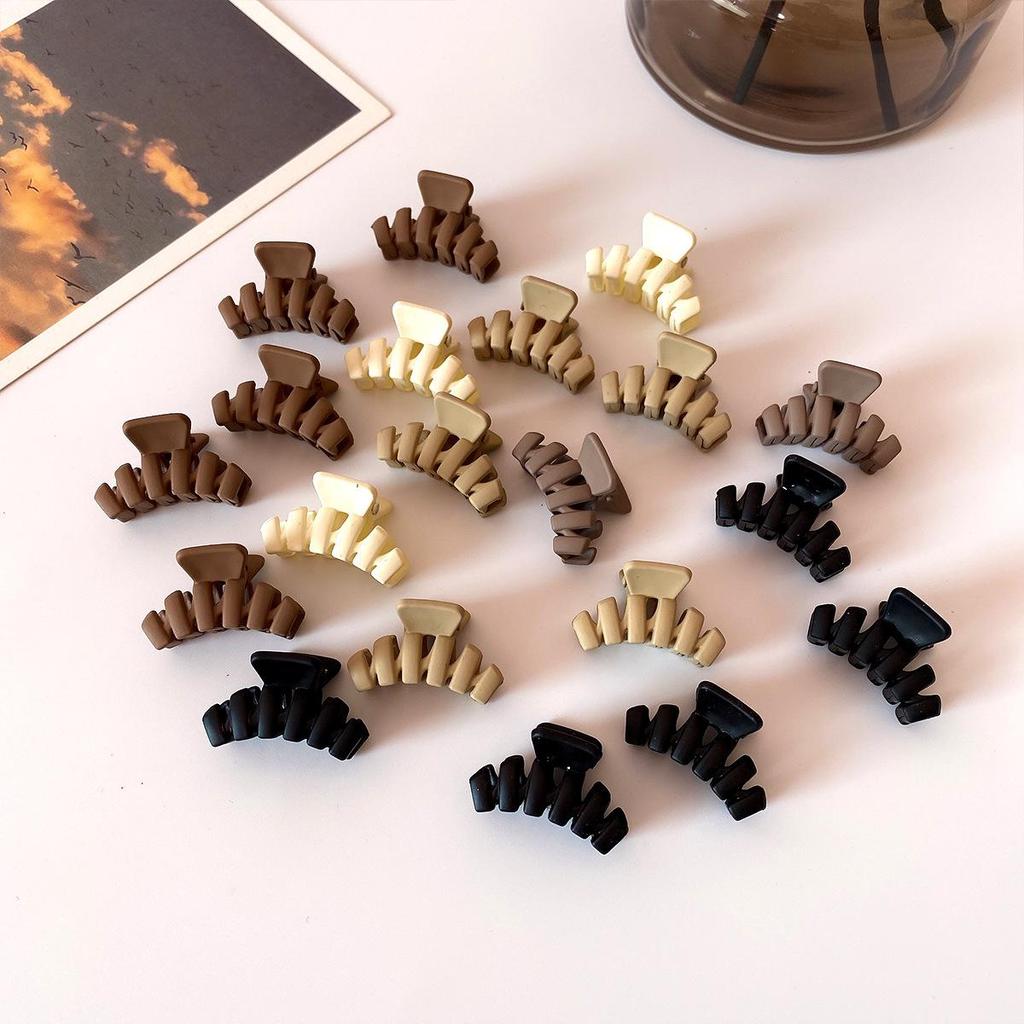 Kaffee-Farbenes Mini-Klammer-Set - Prinzessinnen Haar- & Pony-Accessoires