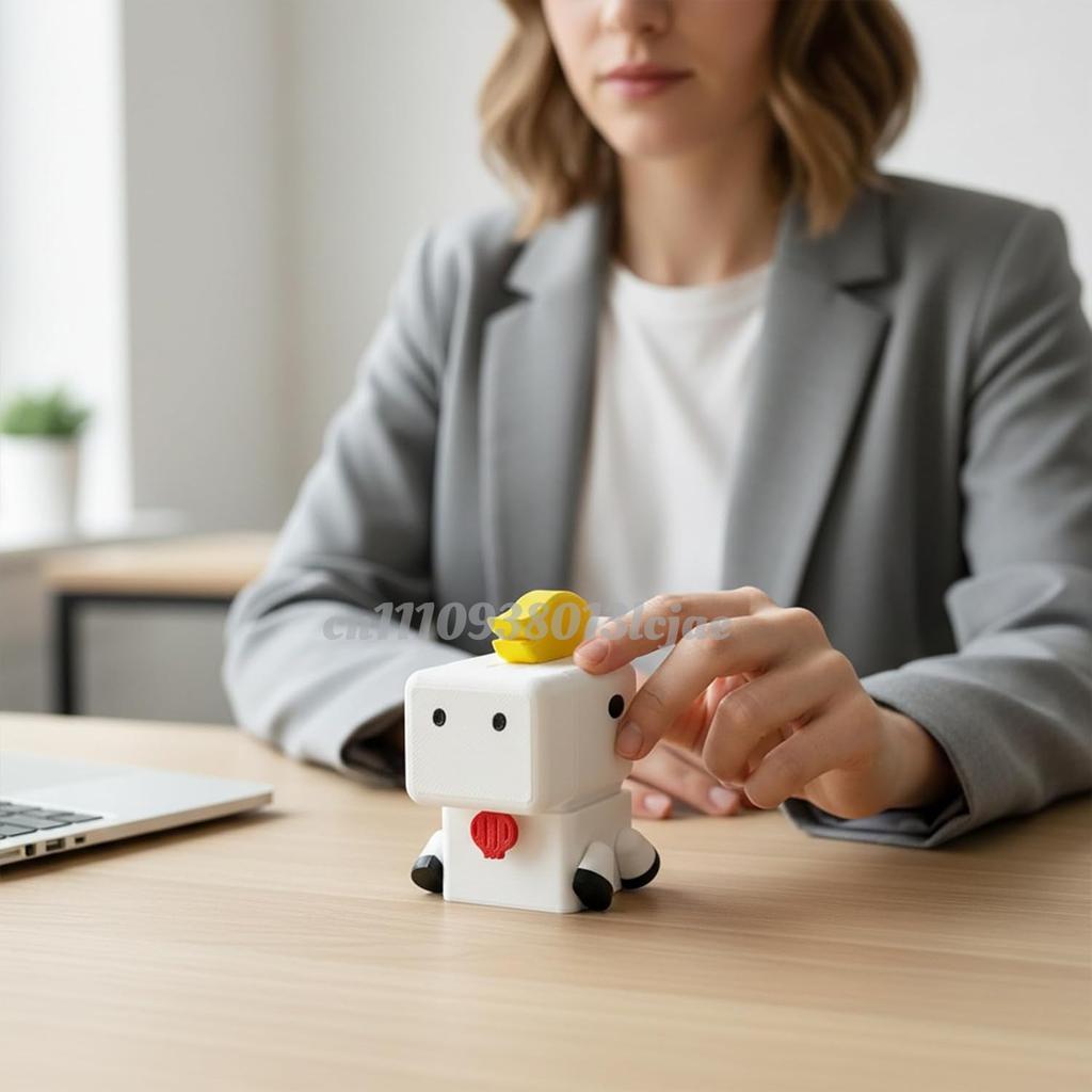 3D Printed Pony Fidget Clicker, Mechanical Keyboard Switch Stress Relief Toy For Adults, Desk Pet With Satisfying Click Sound