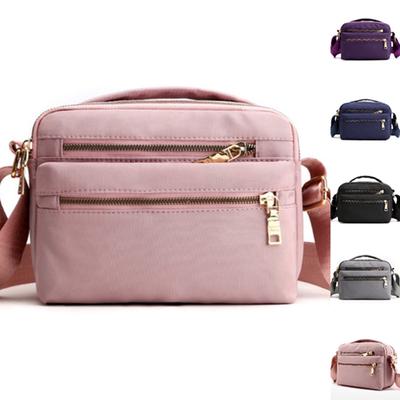 Dámska nylonová taška cez rameno Vodotesná taška s viacerými vreckami Taška na zips Luxusné kabelky Ženy Crossbody Tašky Ženy Taška
