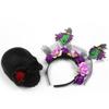 Witch Headband Children Dress Up Flower Headwear Hair Accessories for Children Witch Costume Supplies Props