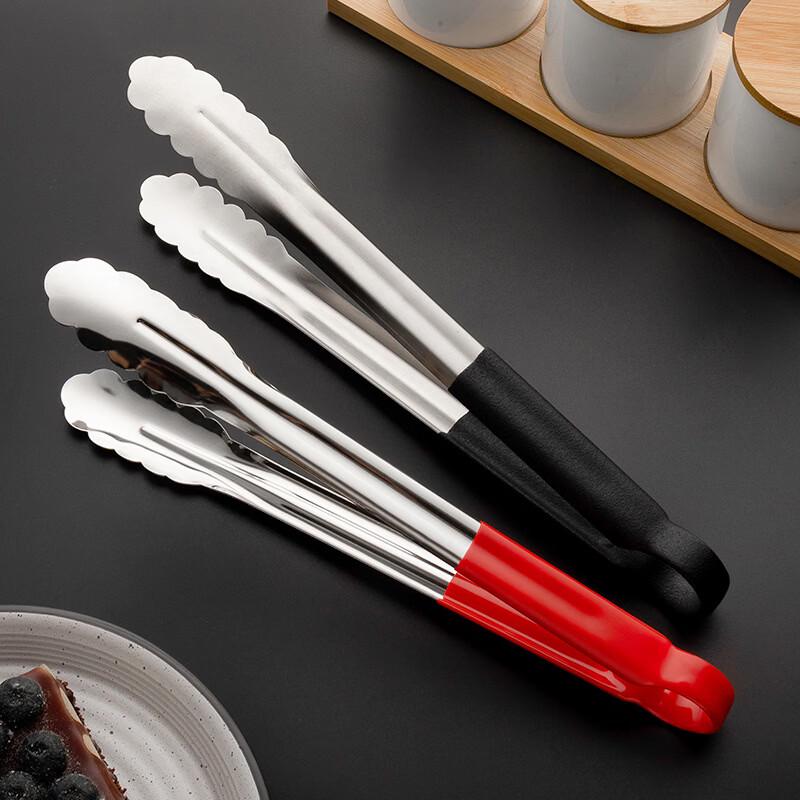 Abdo Stainless Steel Barbecue and Steak Tongs