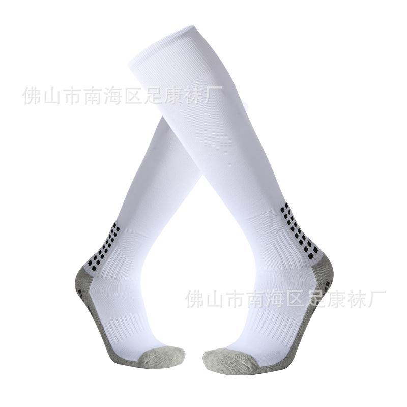Direct Supply Of Foreign Trade Dispensing Non-Slip Football Socks, Knee Stockings, Thickened Towel Bottom, Shock-Absorbing Sports Socks