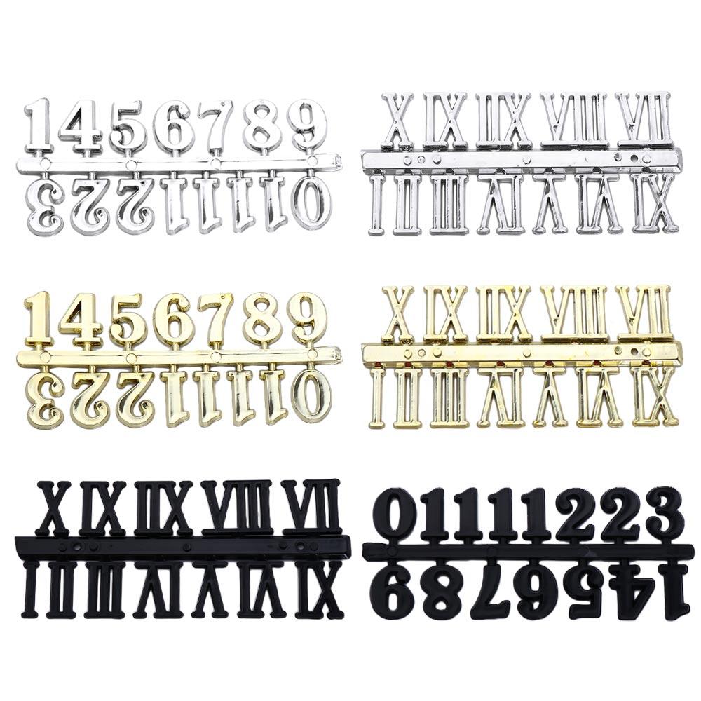 Quartz Arabic Number Quartz Clock Numerals Accessories Digital Repair Tools Replacement Clock Parts