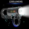 Keychain Light Tiny Keyring Torch With Opener And Cutter Function Mini Key Ring Torch For Camping For Night Walking Fishing