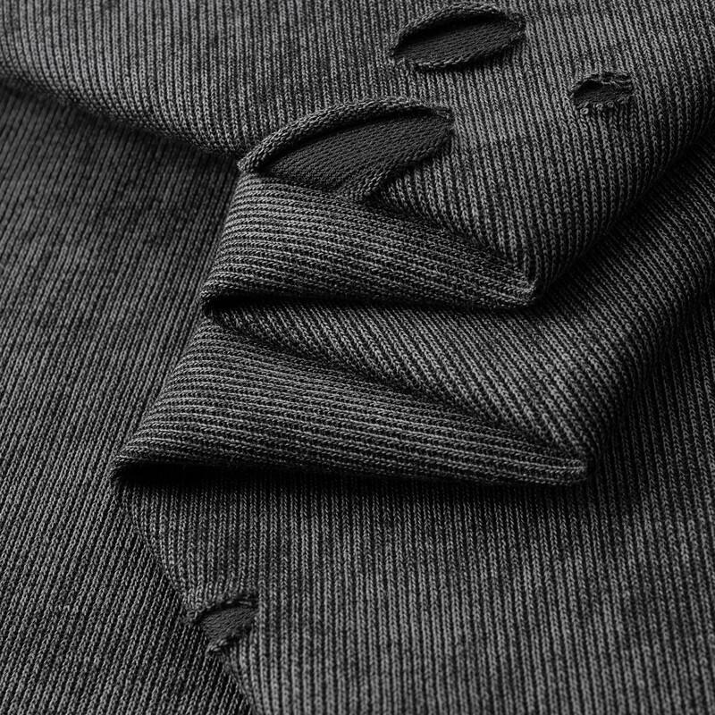 Men's Plus Size Tie-Dye Ripped Short Sleeve T-Shirt