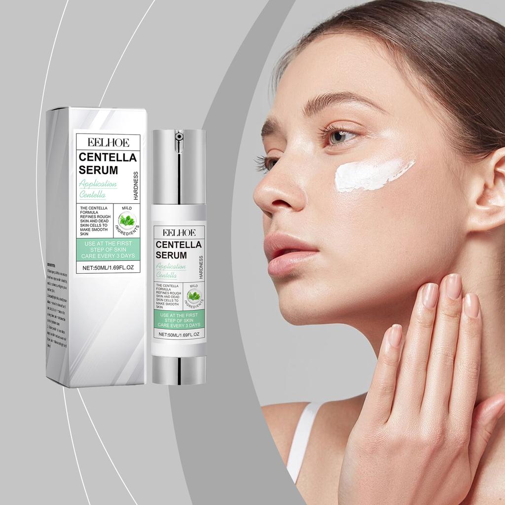 Centella Asiatica Essence: Moisturizes, locks in hydration, brightens, nourishes, reduces fine lines, and lifts the skin