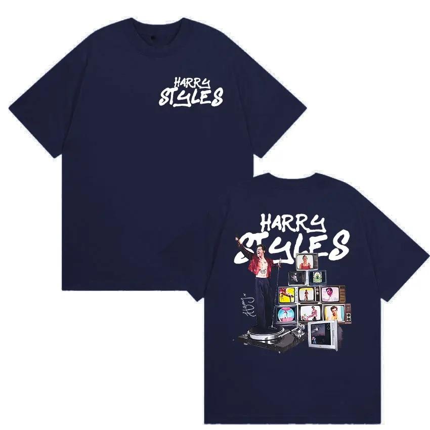 Limited Harry Styles New Album 2026 Graphic T Shirt Unisex Hip Hop Pop Music Short Sleeve Tshirts Cotton Tshirt Streetwear Y2K