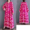Long sleeve Plus size Cotton vintage Floral new in dresses for women casual loose spring autumn dress