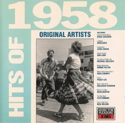 CD VARIOUS  Hits Of 1958 CDMFP6067CDB79 Music For Pleas 1990 UK Rock Used