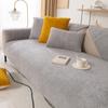 Lambswool Sofa Cushion Thickened Non-Slip Plush Cushion Winter Nordic Sofa Cover Cover Towel